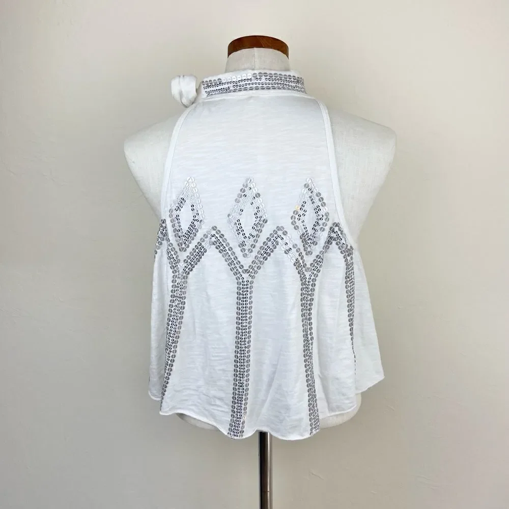 Free People Glitter City Sequin Tank - Picture 6 of 7